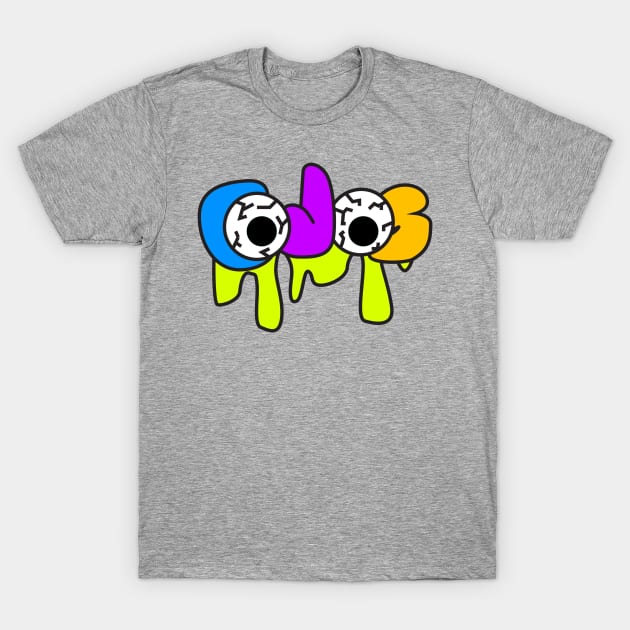 Cojo's Slime & Eye Ball World T-Shirt by Cojo's Toy World